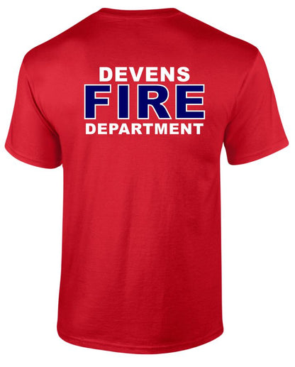 Devens Fire Cotton T-Shirt (3 color options)