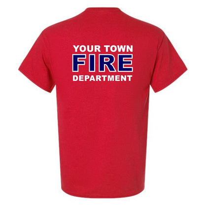 Custom Red Cotton Tee