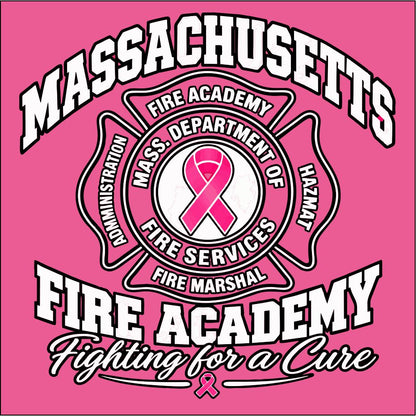 Massachusetts Fire Academy Breast Cancer T-Shirt