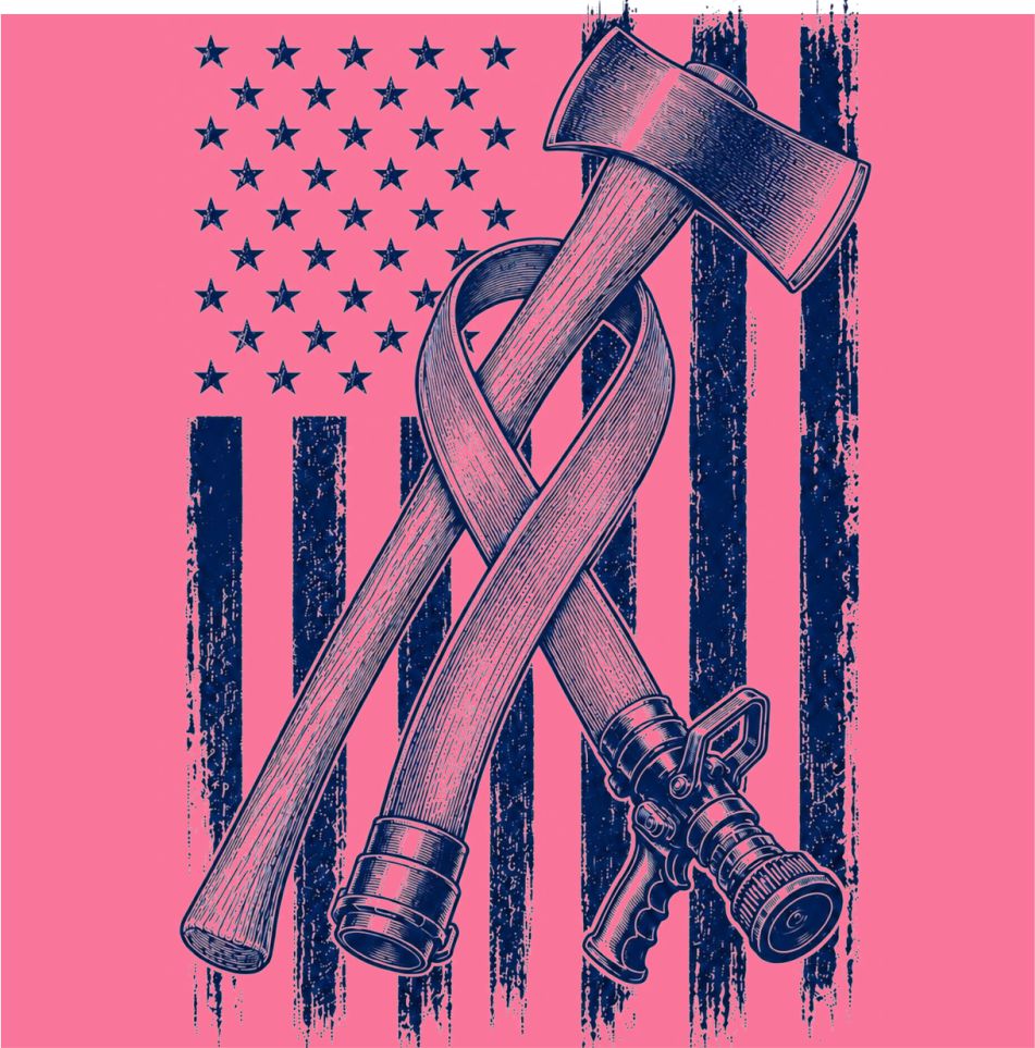 Thin Red Line Breast Cancer Hoodie