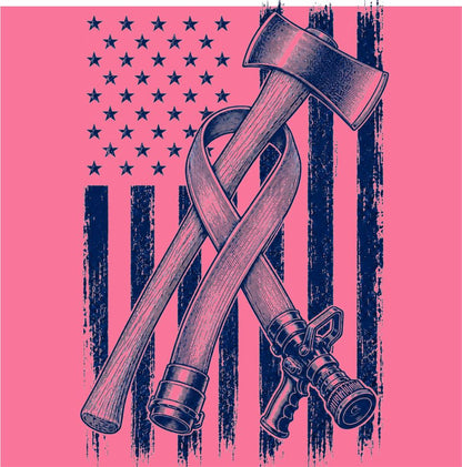 Thin Red Line Breast Cancer Hoodie
