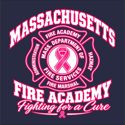 Massachusetts Fire Academy Breast Cancer T-Shirt