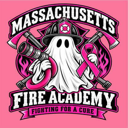 Mass Fire Academy Ghost Breast Cancer Tee