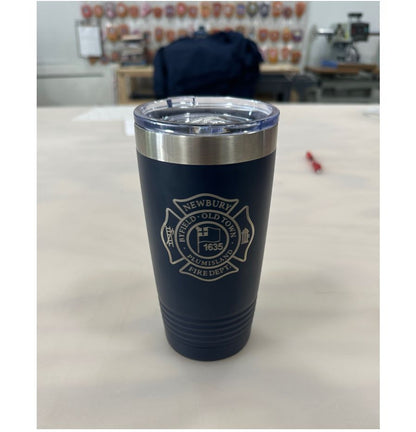 Personalized Laser Marked 16oz Tumbler w/slide lid