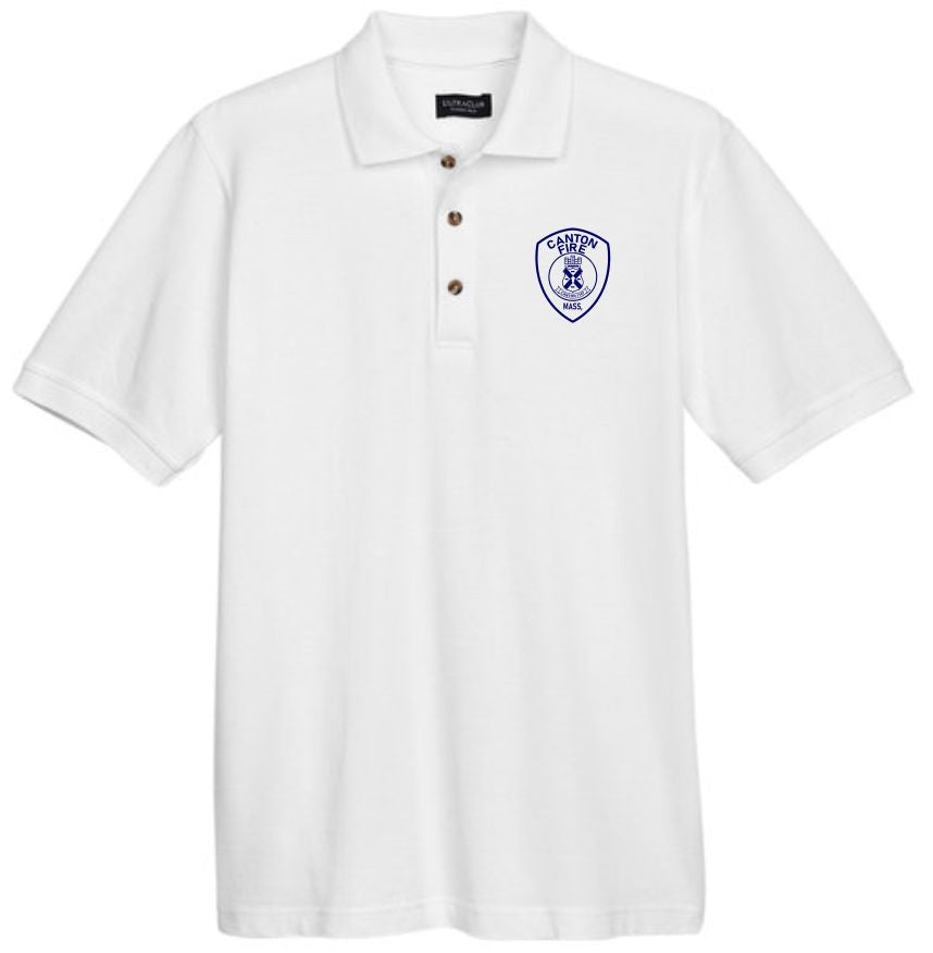 Canton Fire Performance Cotton Polo UC105