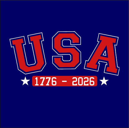 Ladies Bella USA V-Neck