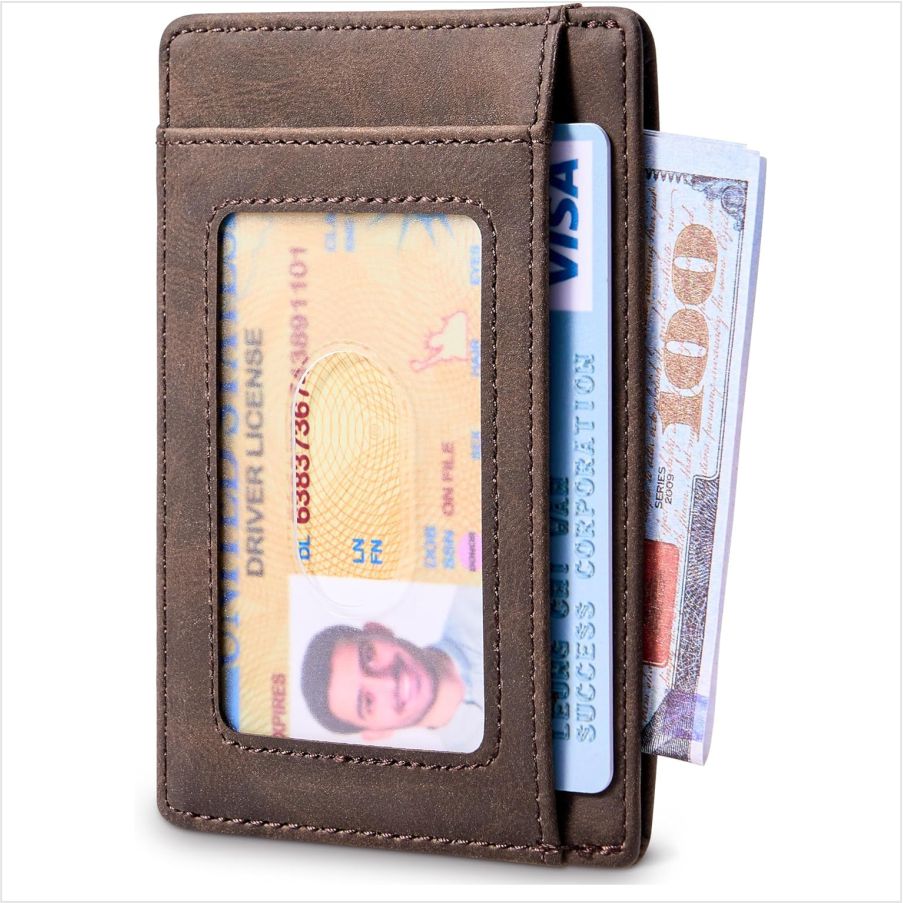 Personalized SLIM laser Marked Wallet
