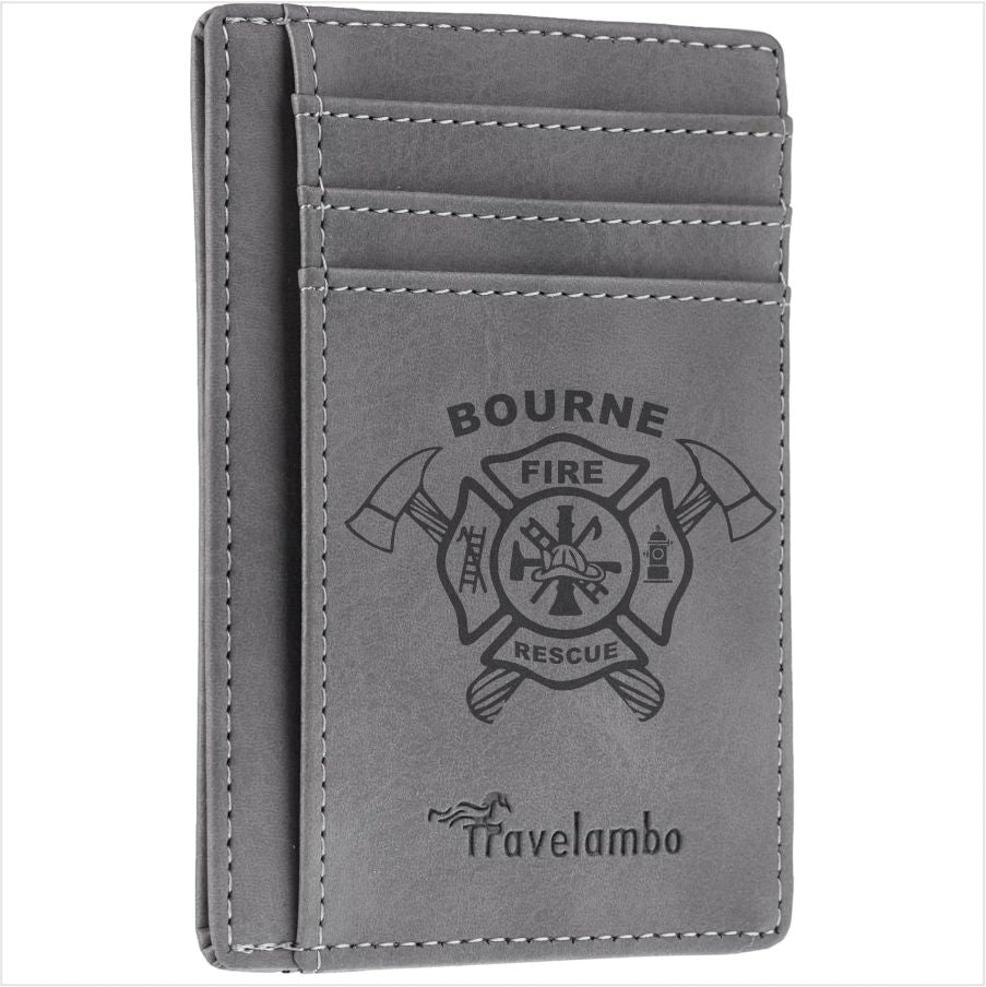 Personalized SLIM laser Marked Wallet