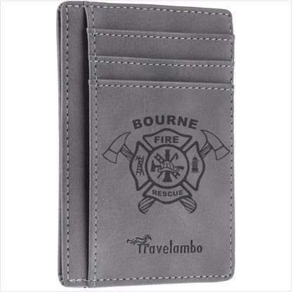 Personalized SLIM laser Marked Wallet