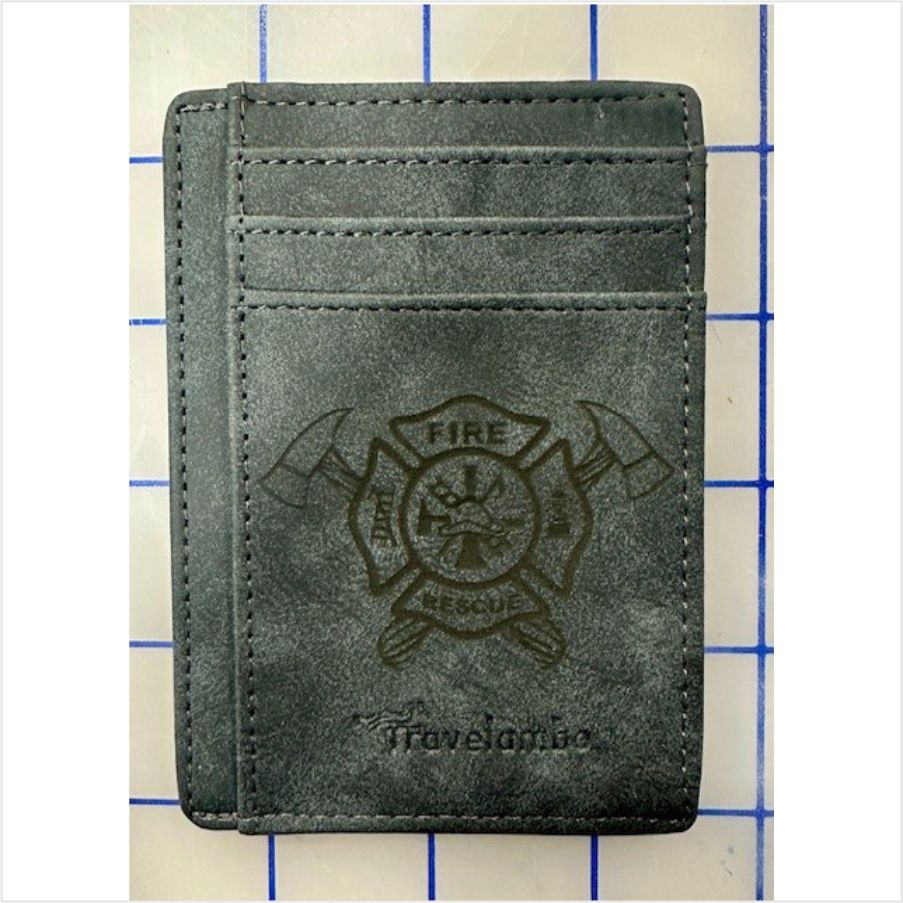 Personalized SLIM laser Marked Wallet