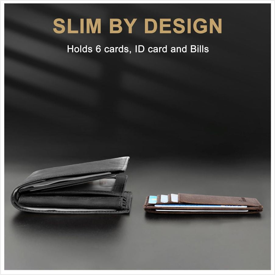 Personalized SLIM laser Marked Wallet