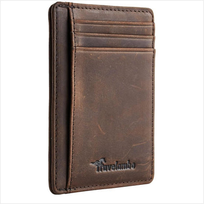 Personalized SLIM laser Marked Wallet