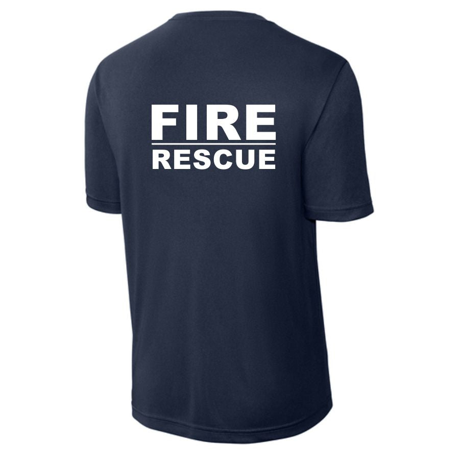 Custom WICKING Department Rescue T-Shirt
