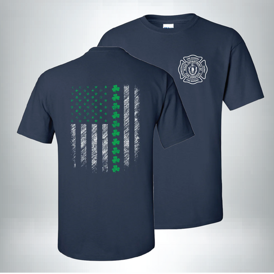 Shamrock Irish Flag T-shirt