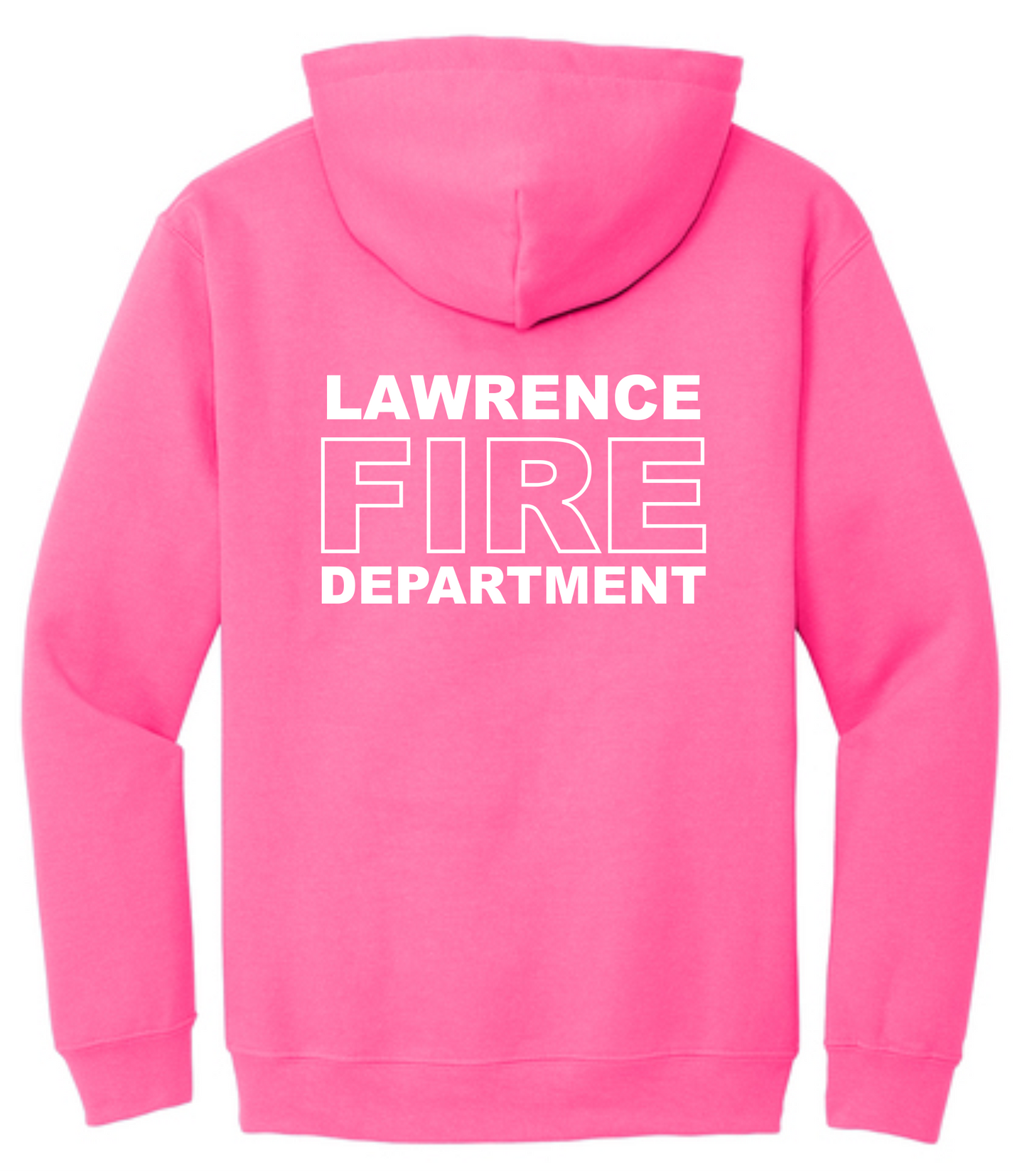 Lawrence Fire Pink Hoodie